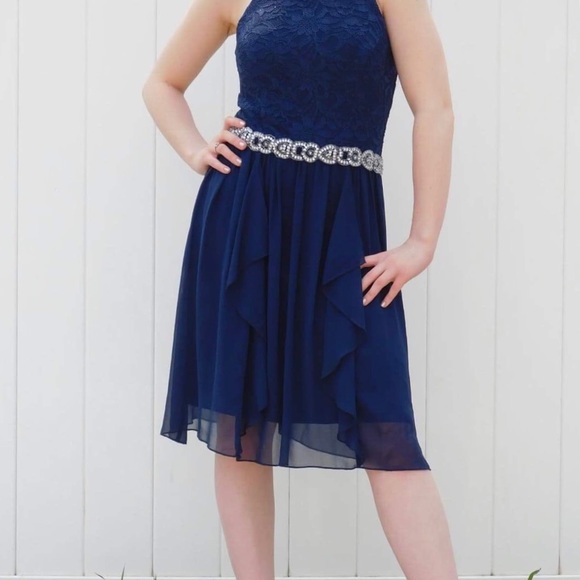 Blue Le Chateau Dress - Picture 2 of 3
